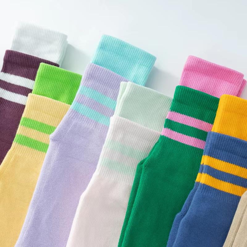 Yoga Socks Professional Non-slip Breathable Mid-tube Pilates Sock Ladies Cotton Gym Fitness Silicone Indoor Floor Socks