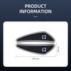 4pcs Car Door Rearview Mirror Edge Guard Protection Strip For Volvo ES90 EC40 EX40 EM90 XC90 V90 V60 XC60 V40 S80 S60 S90 C4