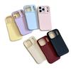 Thickened Liquid Silicone Case for iPhone 17PM – Simple, Colorful & Solid