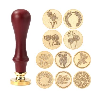 Retro Wax Seal Stamp Replace Copper Head Vintage Envelope Sealing Hobby Tools DIY Sealing Wax Decoration Craft Kits Post Decor
