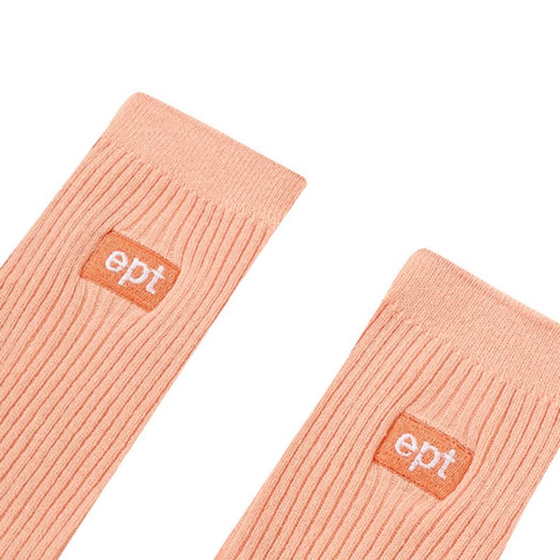 EPT BOX LOGO SOCKS (CORAL)