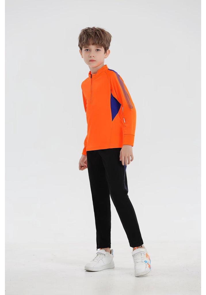 Adult & Youth Competition Training Set: Team Uniform, Long Pants, Long Sleeve, Half-Zip Cycling Suit
