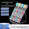 Acrylic Transparent Display Stand for Toothbrushes, Lipsticks, Eyebrow Pencils, and Pens