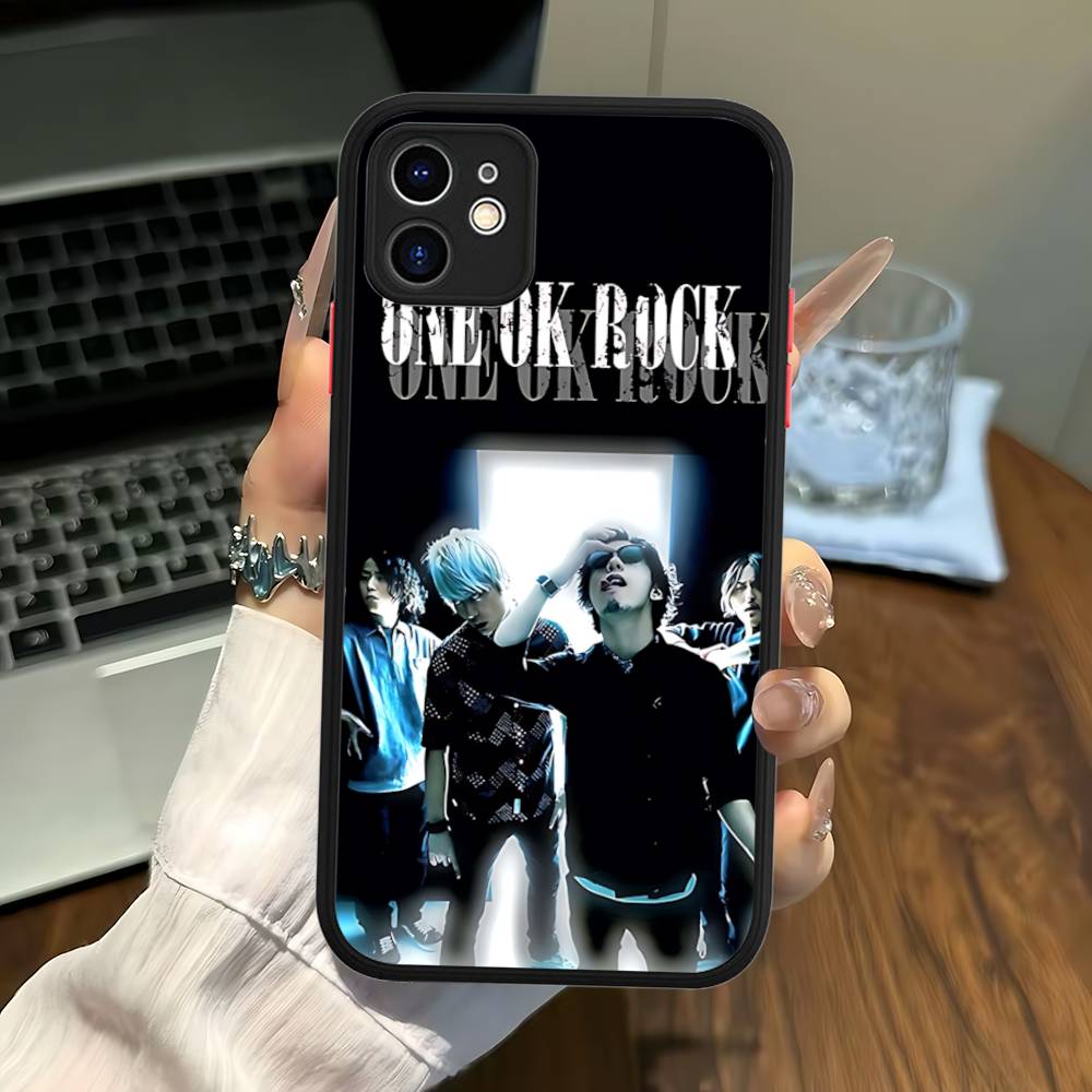 Japanese Rock O-ONE OK ROCK Band Matte Protective Case For IPhone 16 15 14 13 12 11 Pro Max X XS MAX Protection Case