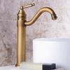 Antike Kupfer Badezimmer Waschbecken Armatur Europäischer Klassischer Stil Kaltwasser Mischarmatur Einhebel Armatur für Waschtisch Lavatory Zuhause