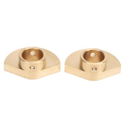 RC Rear Axle Tube Cap Improve Balance Rustproof Brass Rear Axle Counterweight for SCX10 PRO Gold