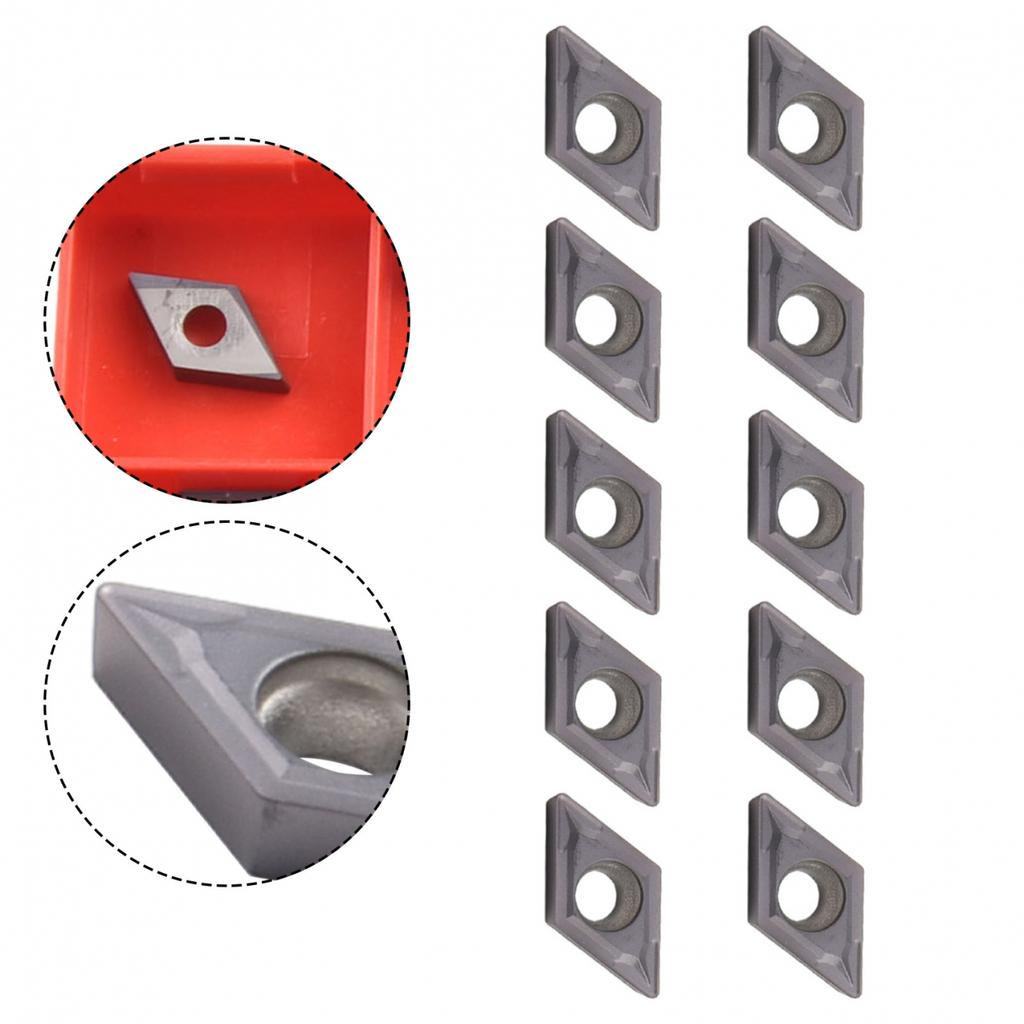 Carbide Inserts 10 Pcs Boring Bar For SDJCR/SDNCN/SDQCR Series