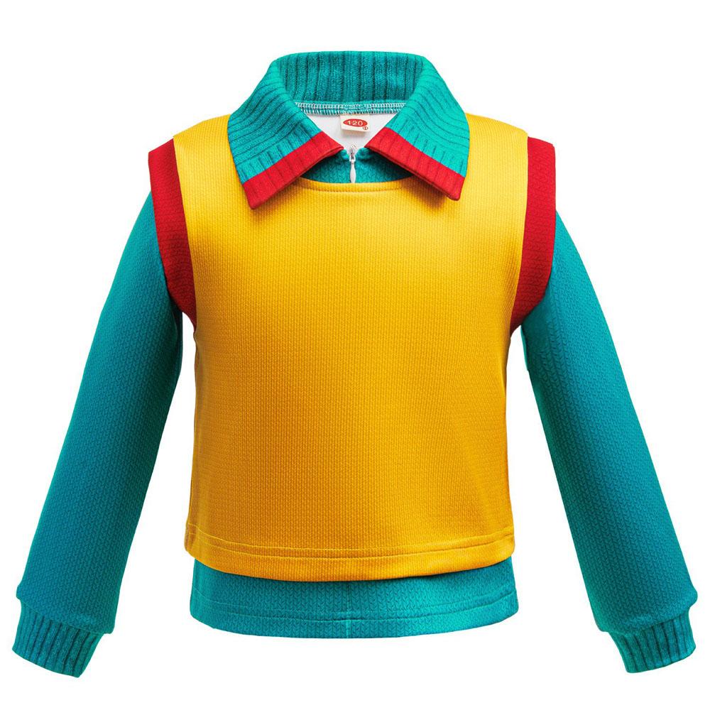 Stranger Season 5 Cosplay Costume Holly Wheeler Halloween Performance Suit Children's Set Clothing