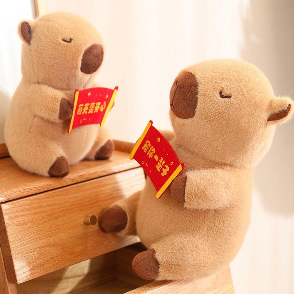 

Capybara Capybara Plush Toy Cloth Doll Capybara Plush Doll Sofa Ornament 23cm-Style C