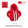 Car Logo Gear Shift Knob Cover Hoodie Manual Gear Sweatshirt Decoration For Opel ADAM ASTRA J K CORSA E INSIGNIA MOKKA VIVA kcz423