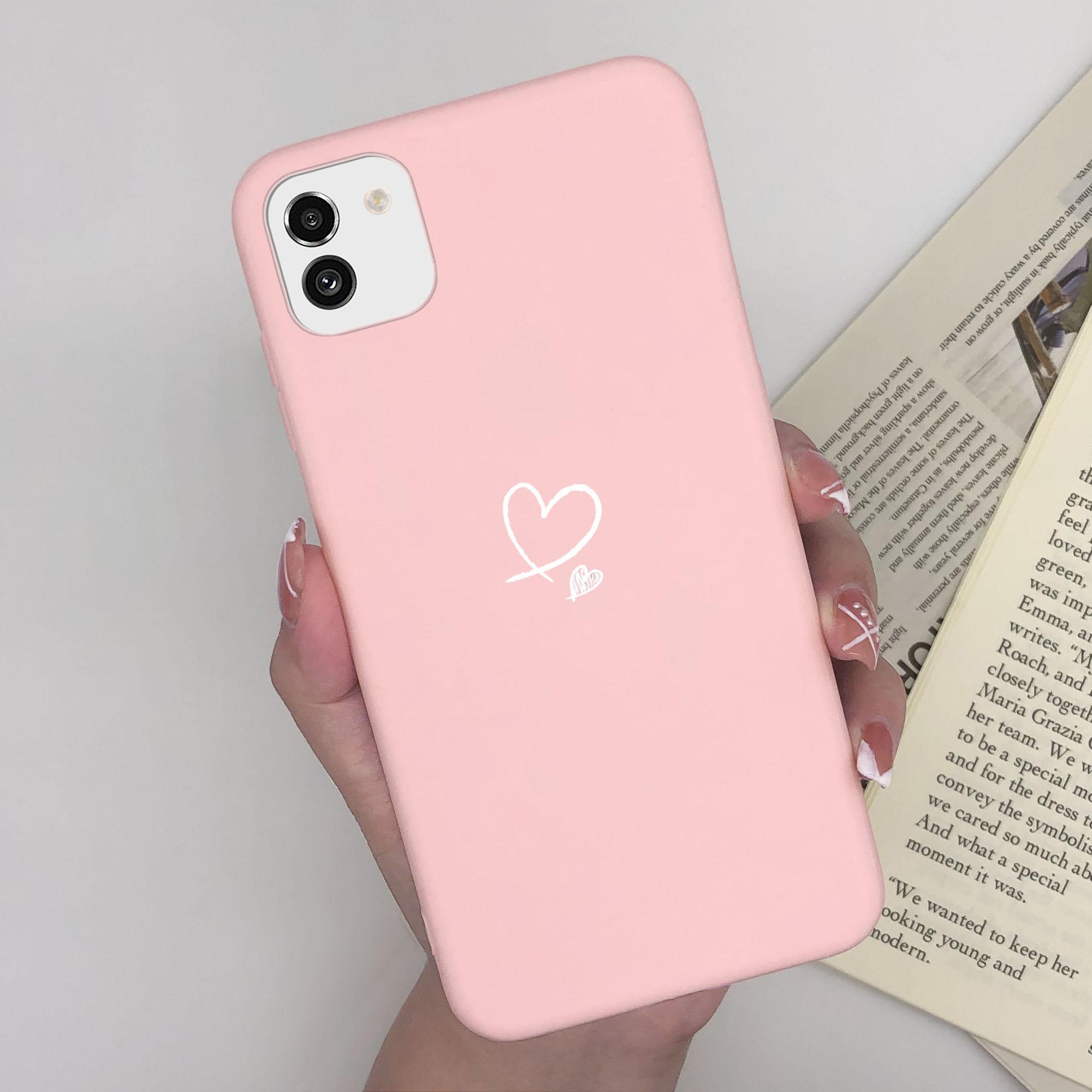 

For Samsung Galaxy A03 Core Case A032F Soft Silicone Cute Painted Cover Case For Samsung A03 A 03 Global A03S A035F Funda Bumper Galaxy A03 (Global)