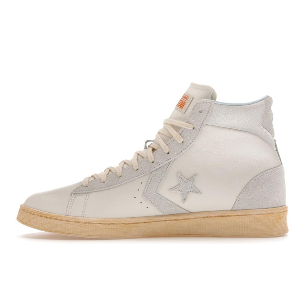 P.J. Tucker X Converse Pro Leather High Vintage White Unisex Sneakers A01790C