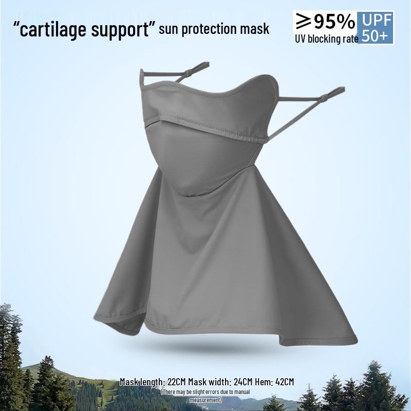 

Женская маска для лица и шеи с защитой от УФ-лучей для защиты от солнца и глаз - Идеально подходит для езды на велосипеде и вождения
