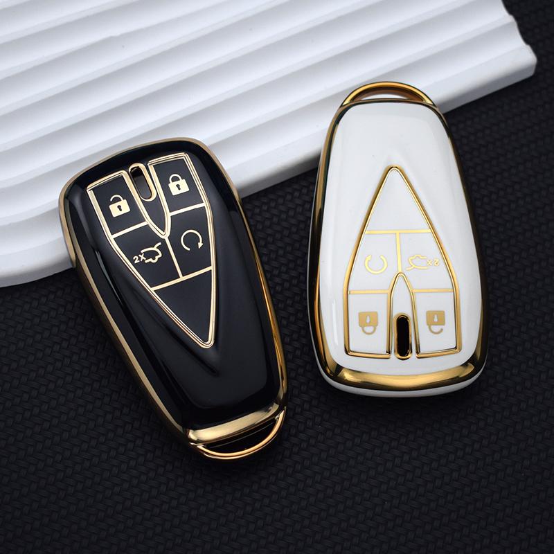 3/4/5 Buttons Car Remote Key Case Cover Shell Fob Protector Bag Holder For Changan Cs35 Plus Cs55 Plus Cs75 Plus