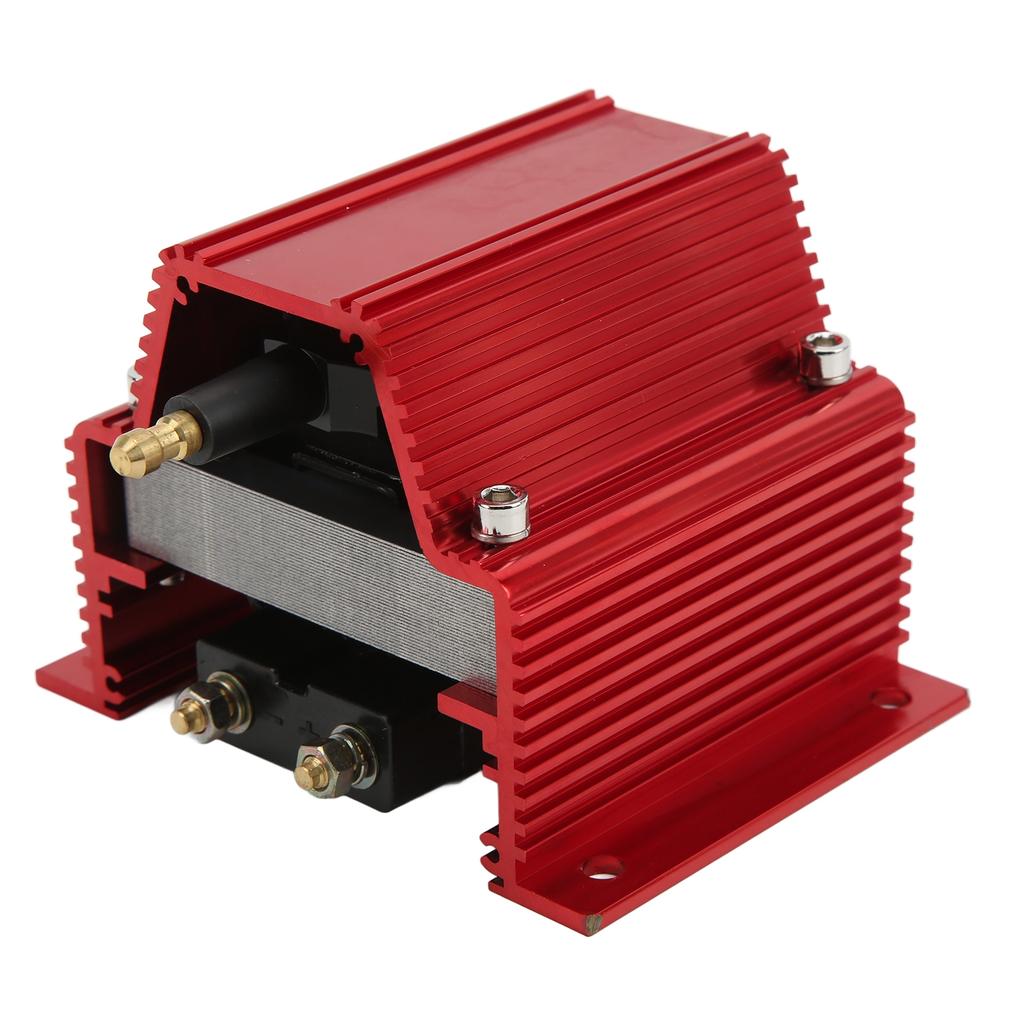 High Output Ignition Coil Red Electric Core Red Replacement for Chevy V8 Street Drag Racing