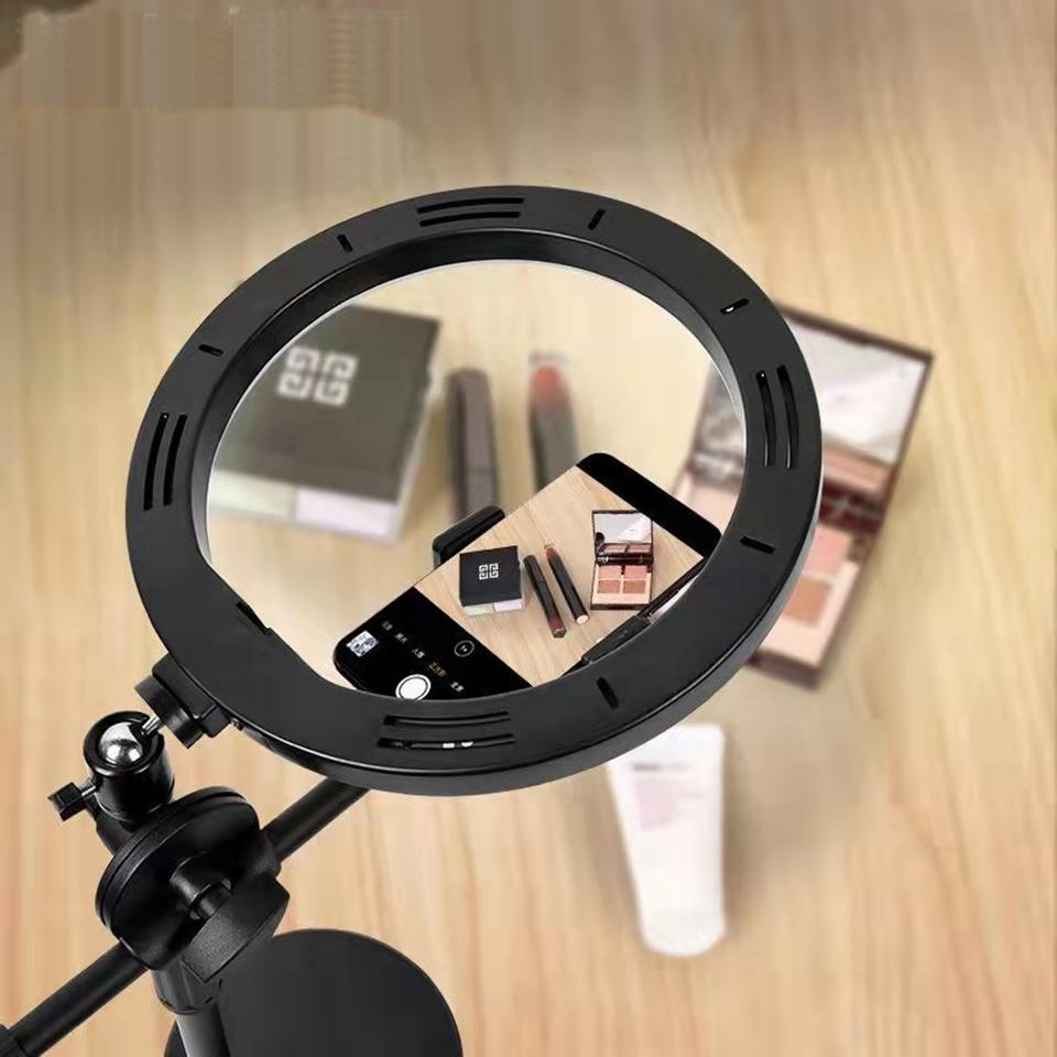Horizontal Tripod for Mobile Phone Smartphone Overhead Note Shooting Vertical Tripod Stand for Photography Filming with Light