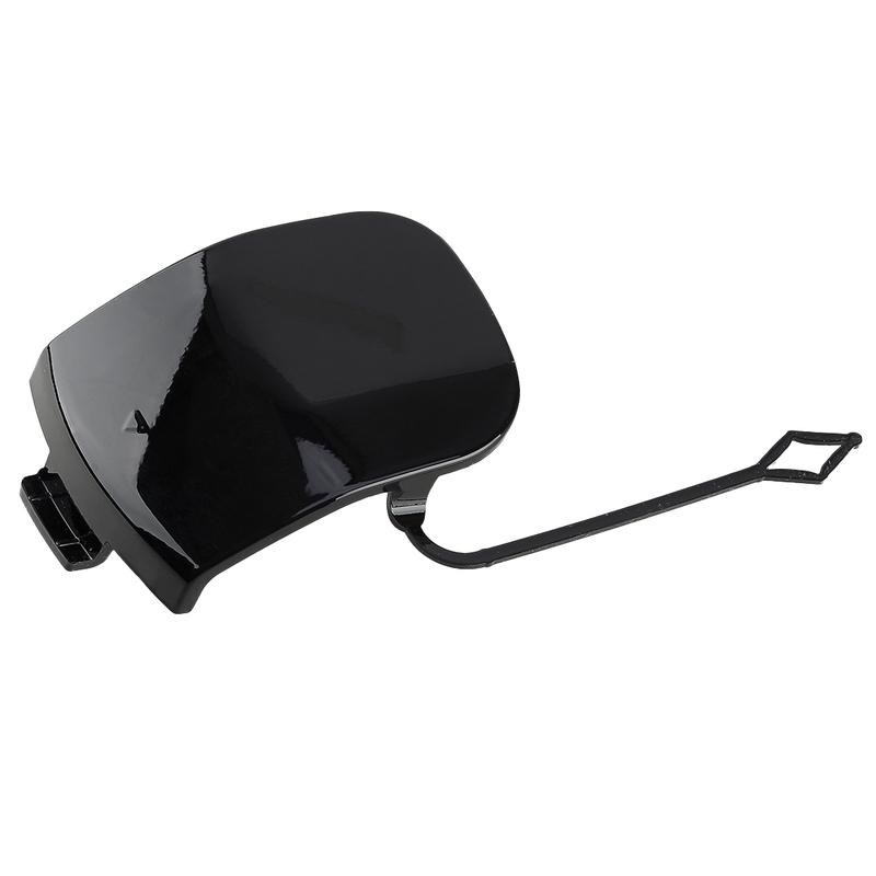 51117337796 Car Front Bumper Tow Hook Eye Cap Cover Fit for Mini Cooper S F55 F56 F57 Hatchback Convertible Glossy Black Plastic