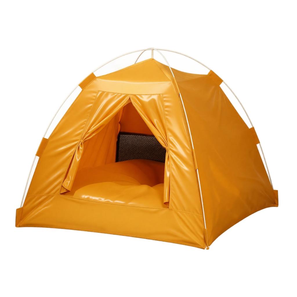 Tragbares faltbares Hundezelt mit Sonnenschutz für Outdoor-Reisen und den Strand