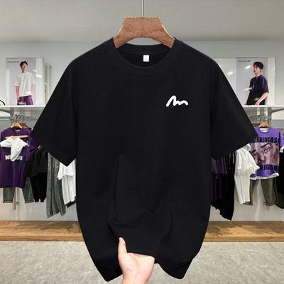 Japanese Highend Trendy Shortsleeved Tshirt for Men and Women with Round Neckline Made of Pure Cotton Suitable for Summer