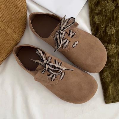 Mocassini Scarpe Donna Piatte Stringate Casual Scarpe Sportive Moda Nuove Sneakers Donna Autunno 2025 Designer Comode Zapatillas De Mujer