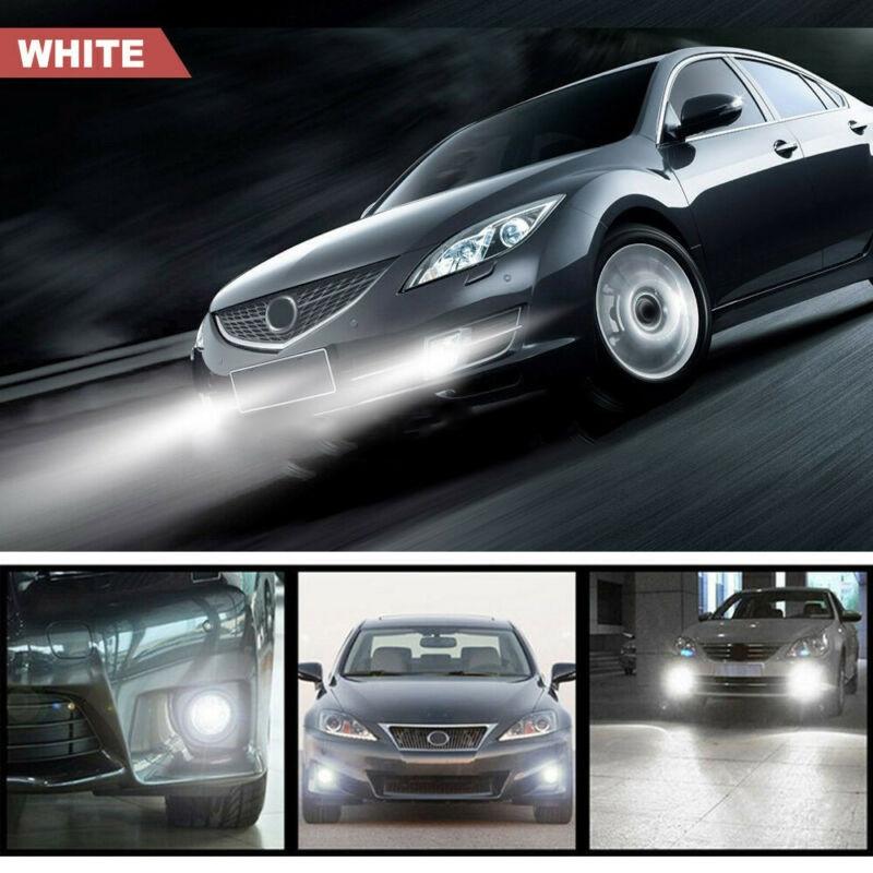 Dustproof LED Headlights Replacement Parts Set Car Auto 2Pcs H7 8000LM