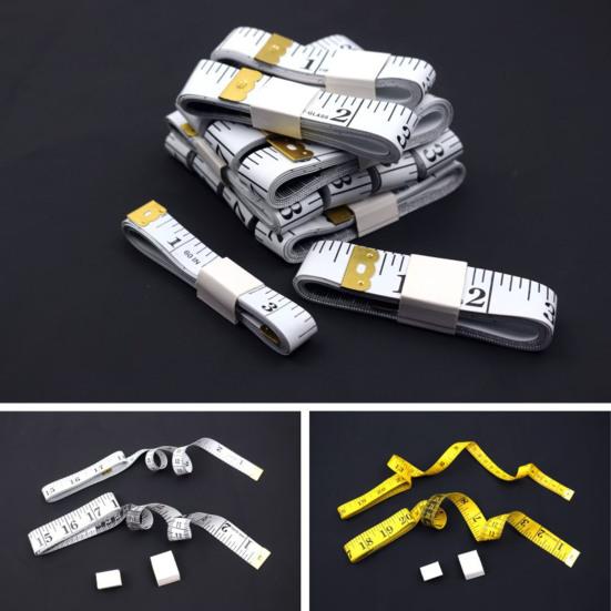 3Pcs 1.5M/60-inch Double-sided Tape Measure Mini Soft Measuring Tape Portable Tailor Sewing Cloth Weight Loss Body Measuring Tape Flexible Ruler Tape