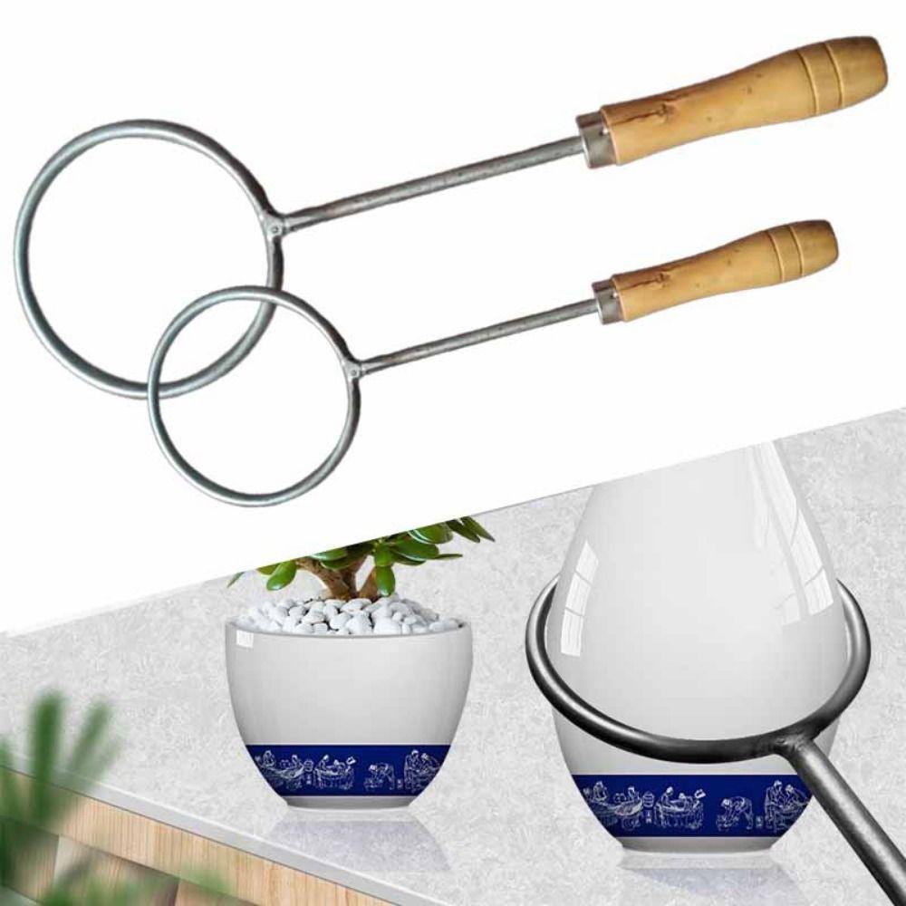 

1 шт. украшение для сада горящая бутылка кольцо растения цветочный горшок режущий инструмент