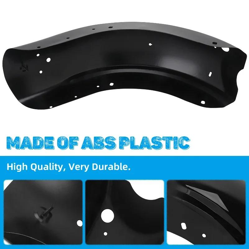 Motorcycle Mudguards Rear Fender Protector Gloss Black For Harley Touring CVO Street Glide Road King Road Electra Glide 2009-up