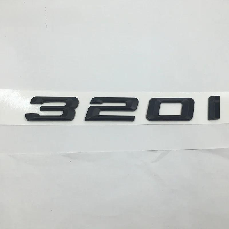 3D ABS Matt Black 320i 323i 325i 330i 335i Rear Boot Trunk Emblem lettering Badges Logo For BMW 3-series F30 F31 F34 E90 E46 AJ4