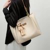 Aegean Sea Luxury Cowhide Women's Tote Bag