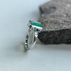 Серебряное кольцо с натуральным агатом 1.85ct, вес изделия 3,09 гр (2189763)