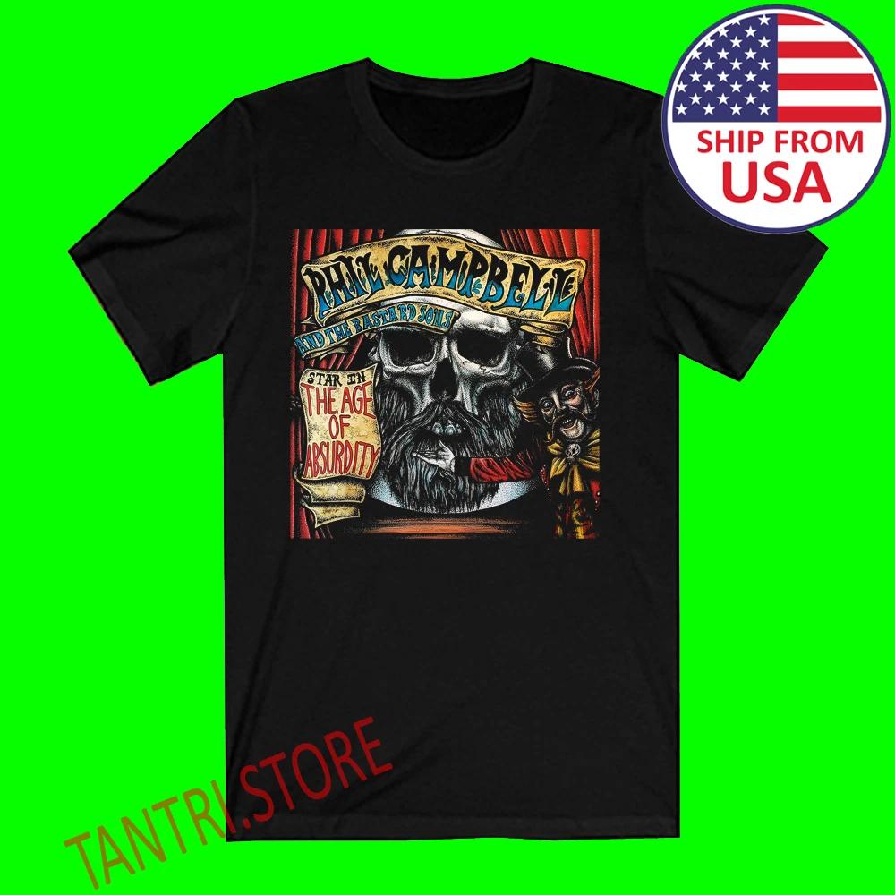 Phil Campbell & The Bastard Sons The Age Men s Black Size S to 3XL S