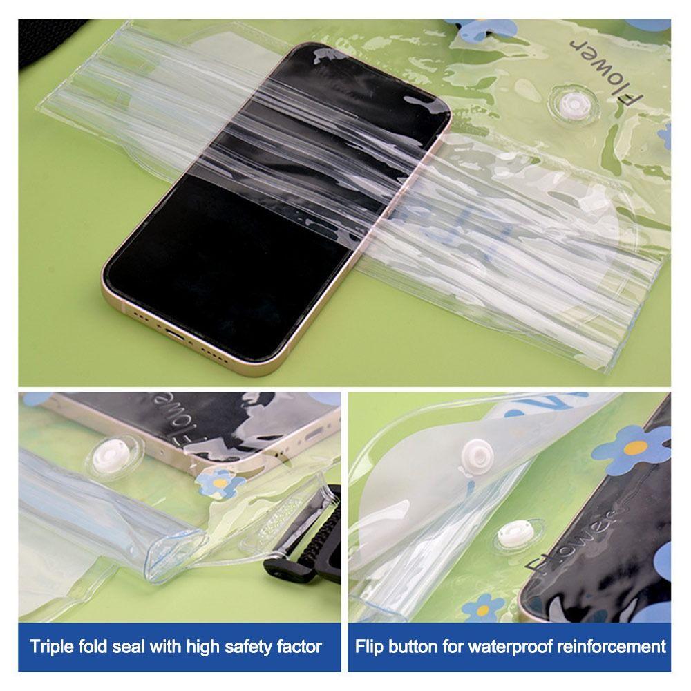 Waterproof Phone Bag Large Capacity Sealable Phone Case New Mobile Phone Storage Tools