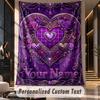 Love Hearts (153) Theme Custom Tapestry Personalized Custom Name Text Wall Hanging Tapestry Home Decor Background Cloth