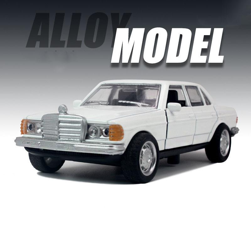 1/36 Scale Die-Cast Benz 1981 Model 280E with Openable Doors & Pull Back Action