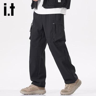 Izzue IT Men's Multi-Pocket Cargo Pants
