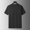 Dibenze Men's Plus Size Round Neck Cool Touch T-Shirt
