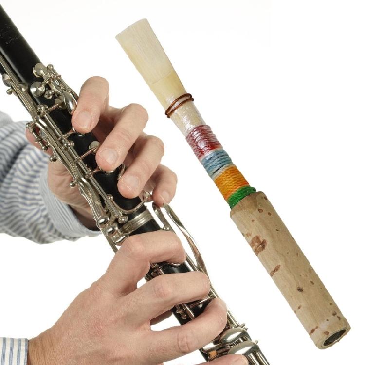 4Pcs Soft Mouthpiece Natural Reed Replacement Oboe Reed with Storage Box Medium Strength Soft Handmade Oboe Reed