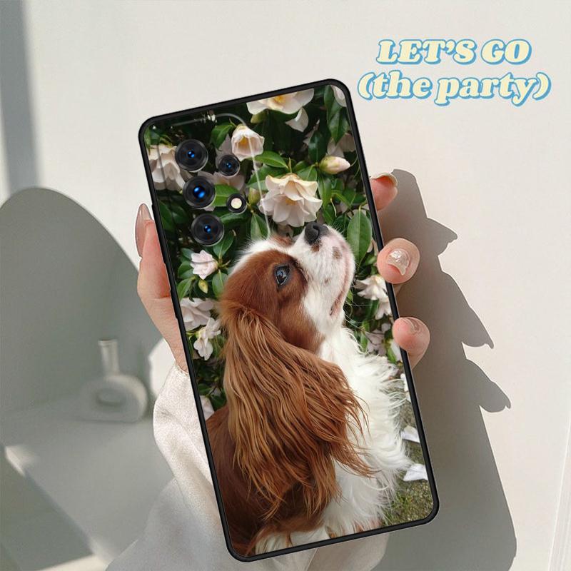 Cavalier King Charles Spaniel Phone Case For Samsung A42 A31 A40 A51 A71 A32 A80 A91 A52 A72 A73 A20e A21S A50 A70 A11 A12 Cover