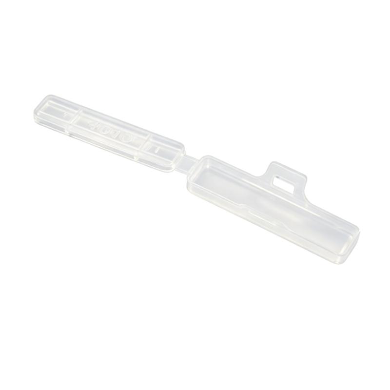 Reusable Cable Label Case with Clear Viewing Cover for Wire Organization, Quick Label Reading, and Pack of 100