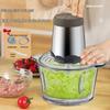 Electric Meat Grinder & Food Processor: Multi-functional Vegetable Chopper, Dumpling & Meat Filler, Garlic & Chili Paste Maker.