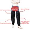 Ginocchiere Wraps Pad Protettore Scaldamuscoli Gamba Moto Invernale Bici Ginocchiera Moto Manica Gamba Antivento Scaldamuscoli Termico