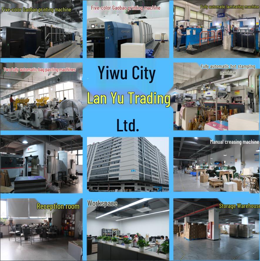 Kraft Paper Tote Bag with Rose, Clover & Sunflower Design for Gifts