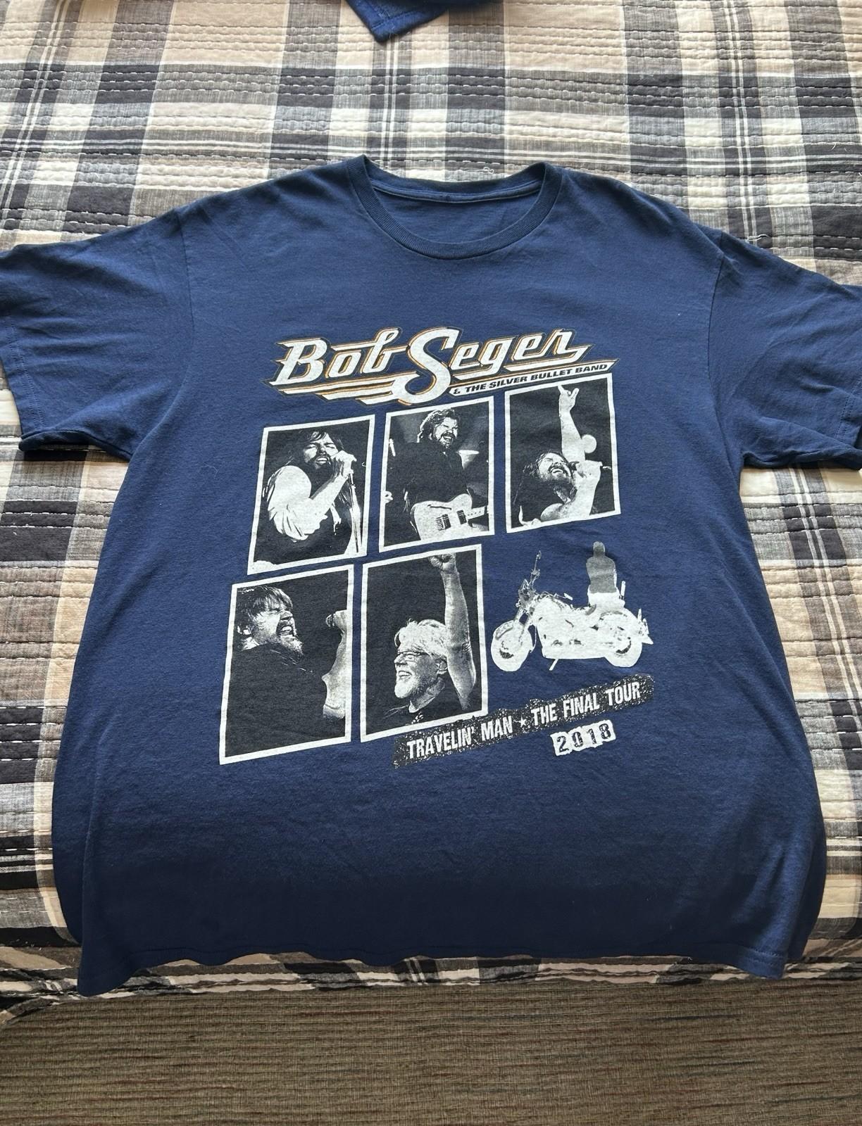 New Bob Seger Travelin’ Man FINAL Gift For Fans Unisex T-Shirt CA21 M