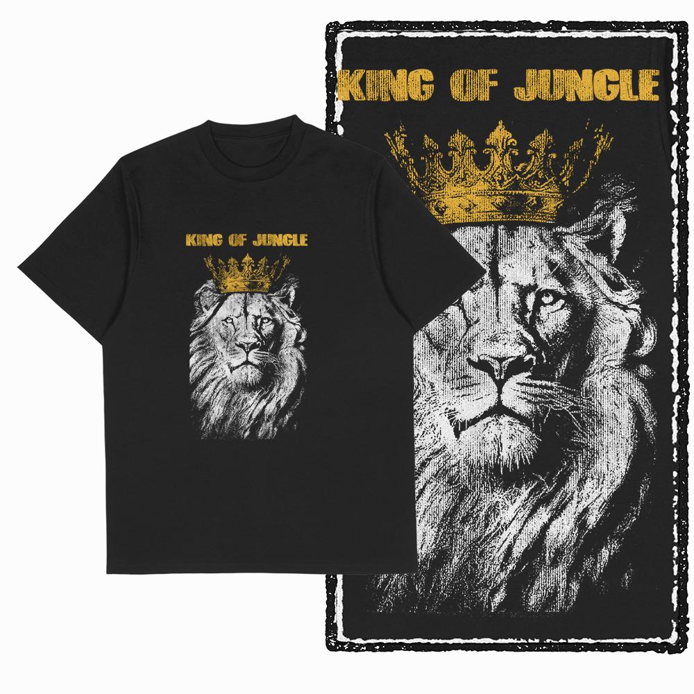 Coolmind MAV lion printed Exclusive graphic men T shirt 100% cotton big size streetwear men tshirt cool t-shirt tee shirts