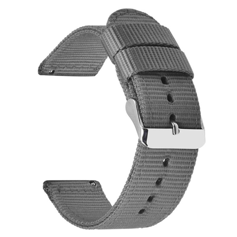 18mm 22mm 20mm Woven Nylon Watch Sport Strap Band for Amazfit Fabric Band for Samsung Galaxy 4 5 6 Gear S3 Classic Active 2