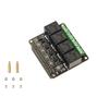 4-CH Relay HAT for Raspberry Pi, 4 Channel Relay Board Module for Home Automation & IoT Projects, Compatible with Pi 4B/3B+/Zero