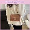 Trendy Street Style Black Khaki White Brown Small Pu Chain Shoulder Bag For Women