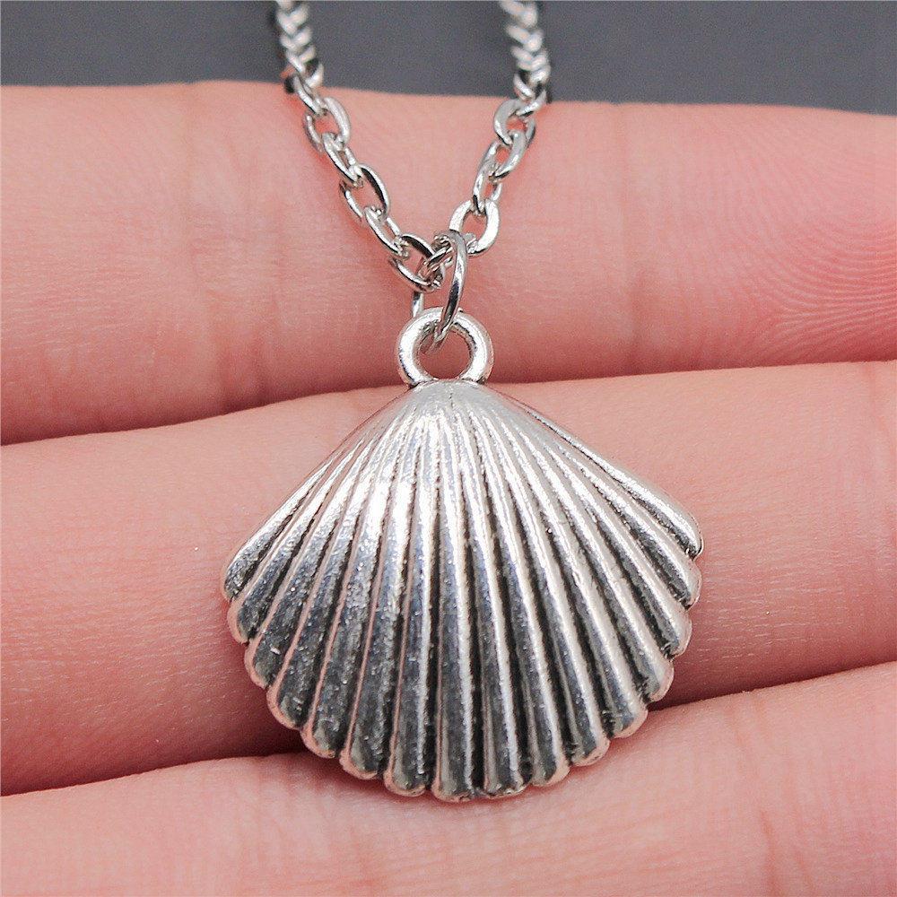 Schildkröte Seestern Muschel Anhänger Antik Bronze Metall Brautkragen Halskette für Strandhochzeit Trendiges Geschenk