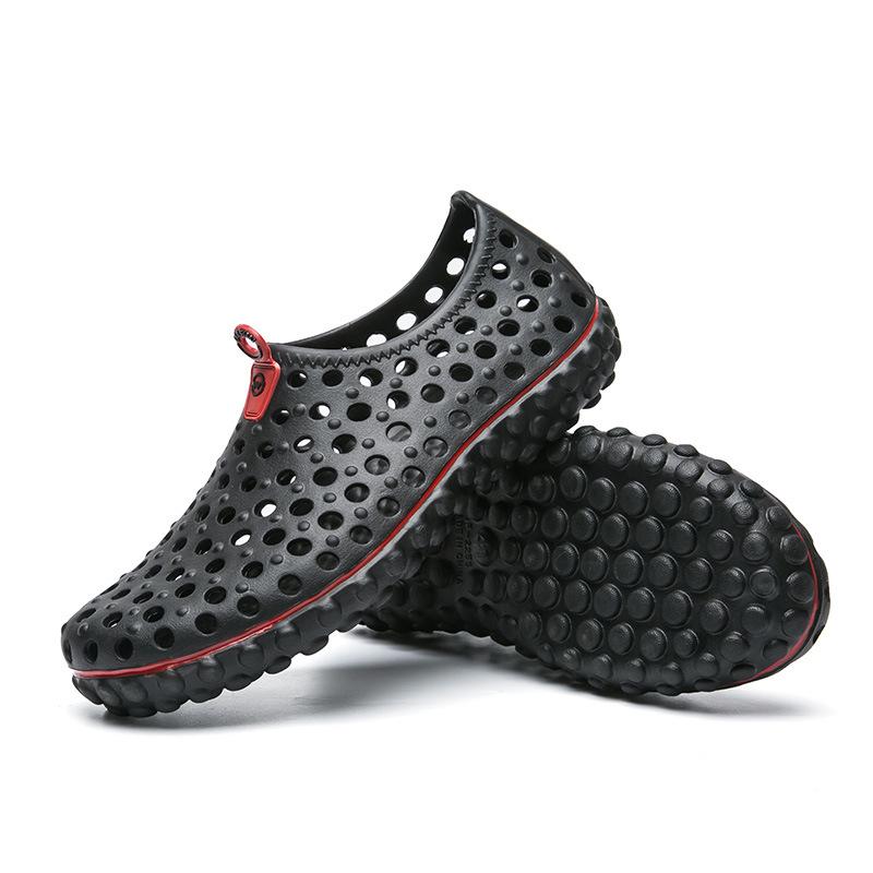 Unisex Fashion Beach Sandals Men Anti Slip Thick Sole Slippers Lightweight Summer Flip Flops Garden Water Shoes Man Women